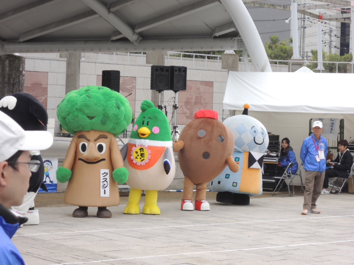 下関市立考古博物館公式マスコット「ぶえ吉」