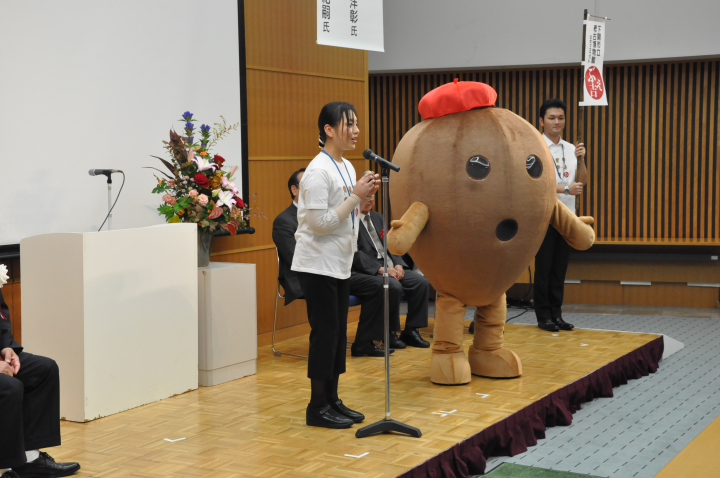 下関市立考古博物館公式マスコット「ぶえ吉」