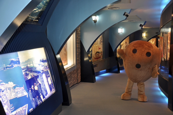 下関市立考古博物館公式マスコット「ぶえ吉」