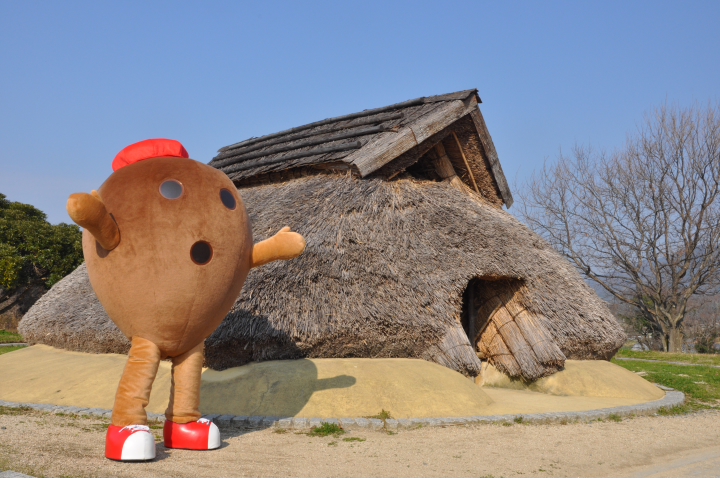下関市立考古博物館公式マスコット「ぶえ吉」