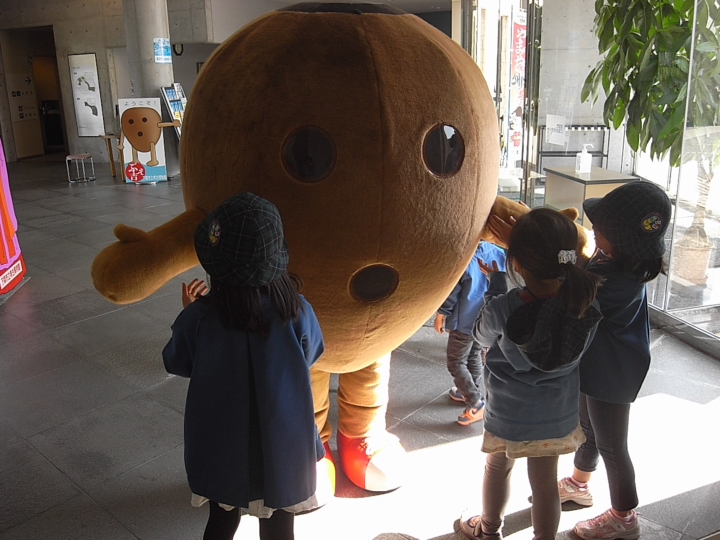 下関市立考古博物館公式マスコット「ぶえ吉」